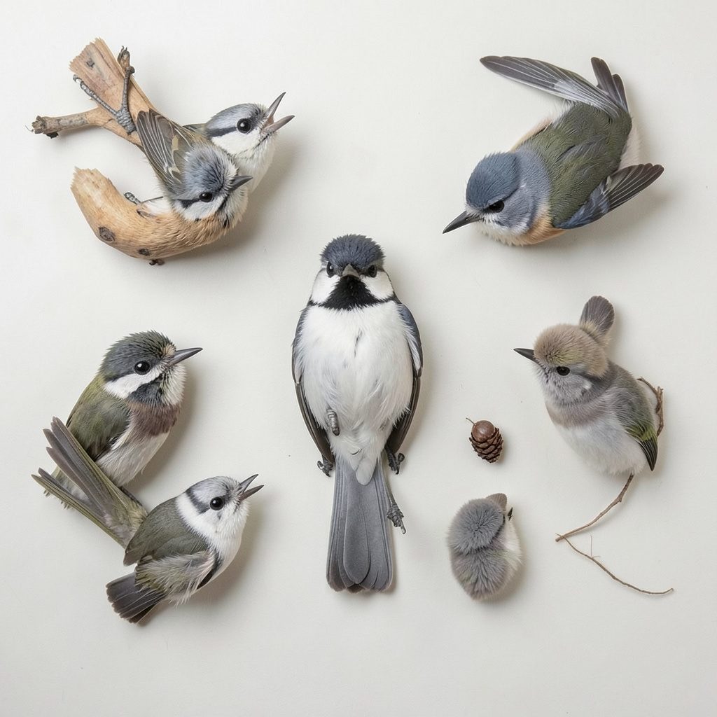 Header banner for The Nesting Habits of Strange Birds, featuring a dark moody background with layered textures and the title in elegant lettering.
